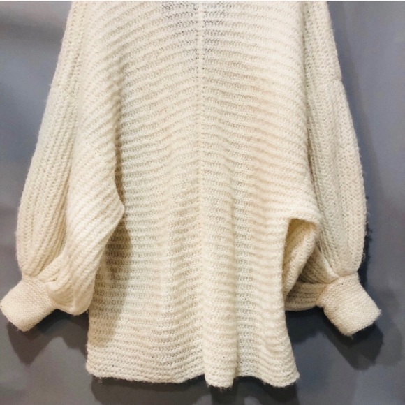 FREE PEOPLE Make You Mine Alpaca Sweater. NWOT - Picture 7 of 8